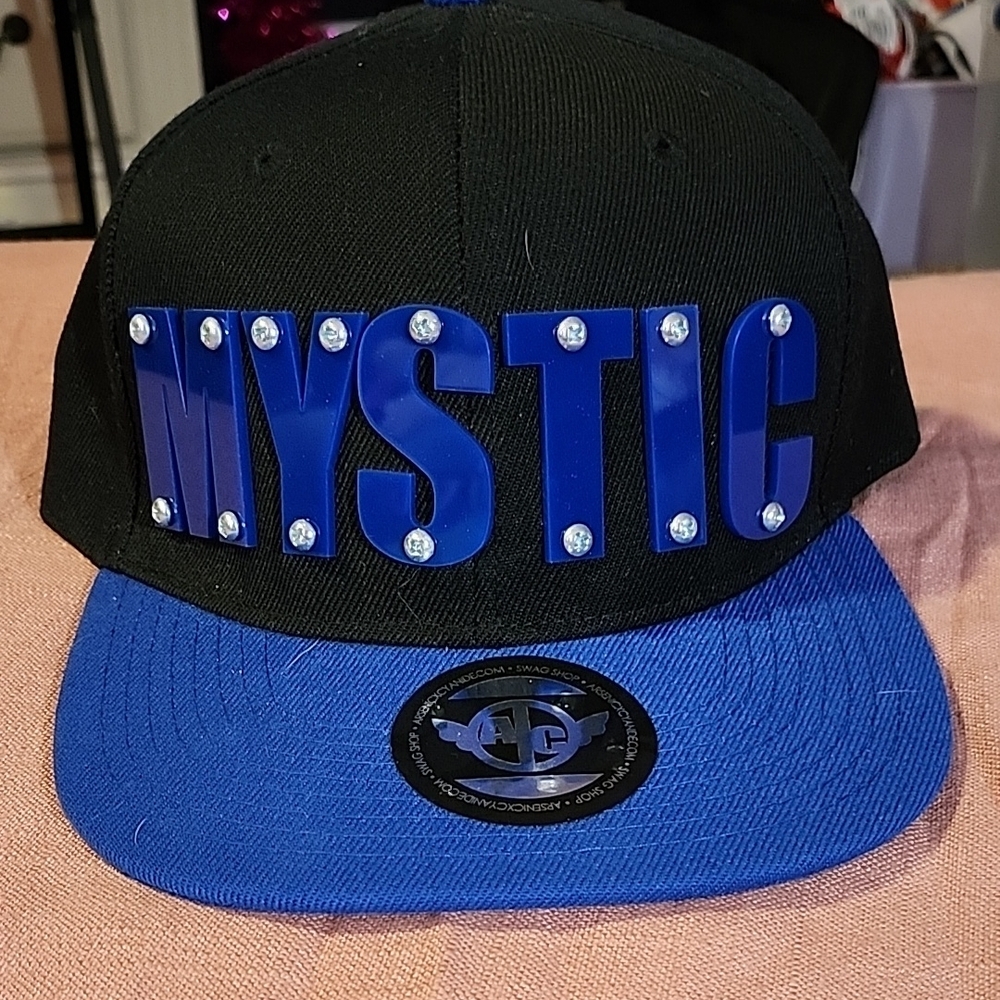 Black and Blue Mystic Cap